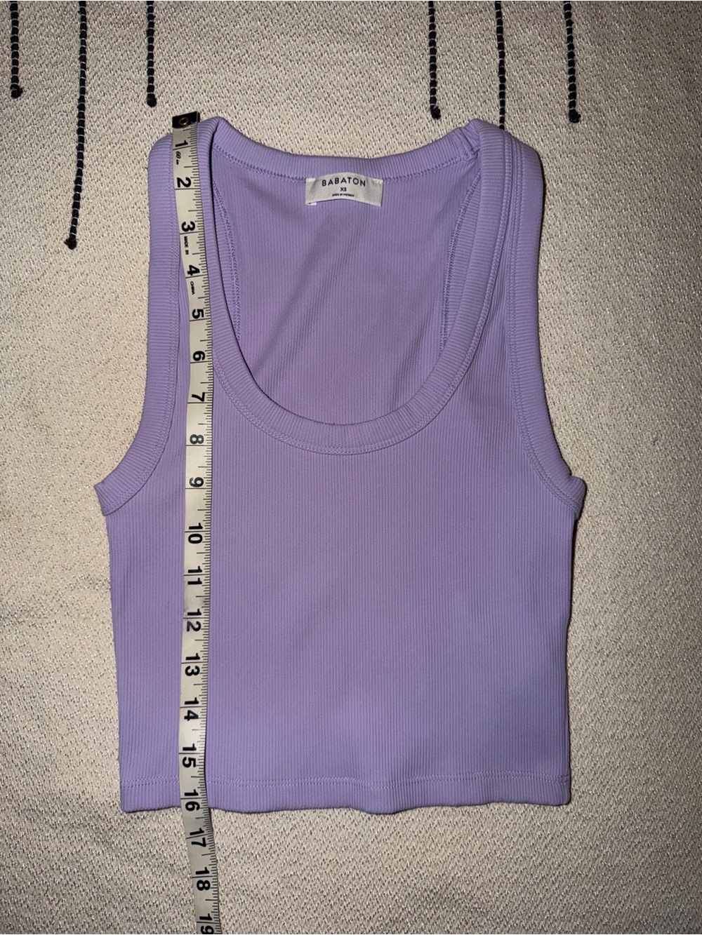 Aritzia Babaton Lavender Tank Top - Picture 3 of 6